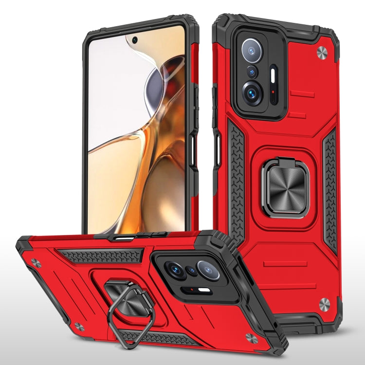 For Xiaomi 11T Magnetic Armor TPU + PC Phone Case