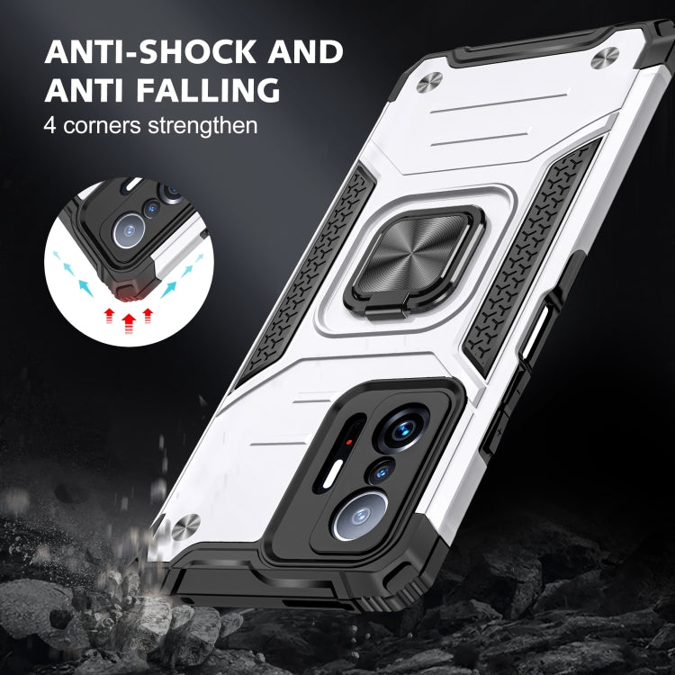 For Xiaomi 11T Magnetic Armor TPU + PC Phone Case
