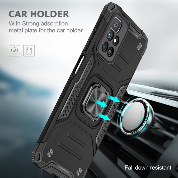 For Xiaomi Redmi 10 Magnetic Armor TPU + PC Phone Case