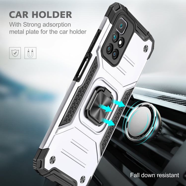 For Xiaomi Redmi 10 Magnetic Armor TPU + PC Phone Case