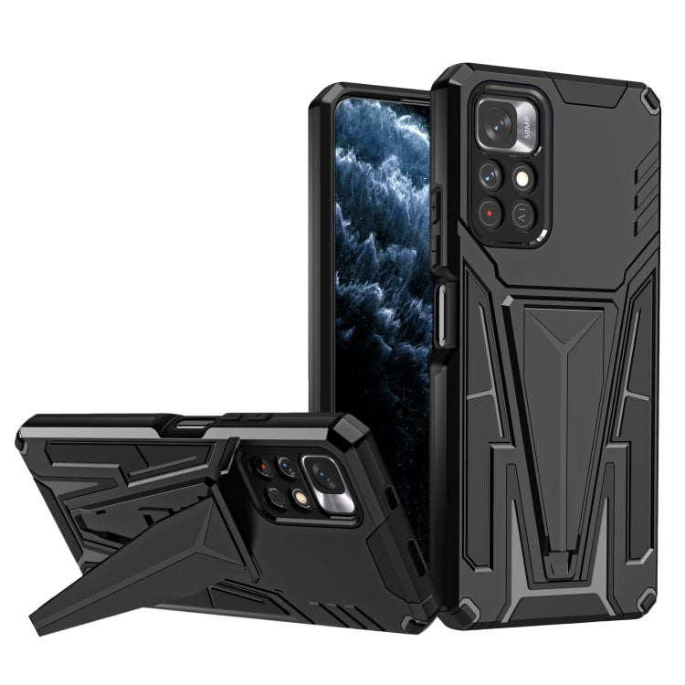 For Xiaomi Redmi Note 11/Poco M4 Pro 5G Super V Armor PC + TPU Phone Case