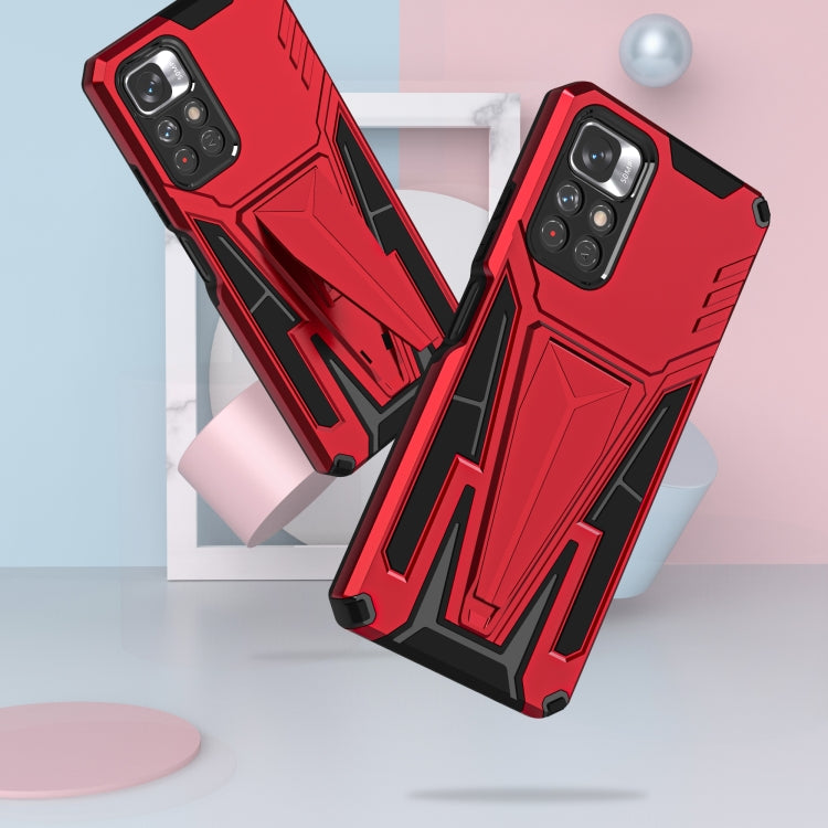 For Xiaomi Redmi Note 11/Poco M4 Pro 5G Super V Armor PC + TPU Phone Case