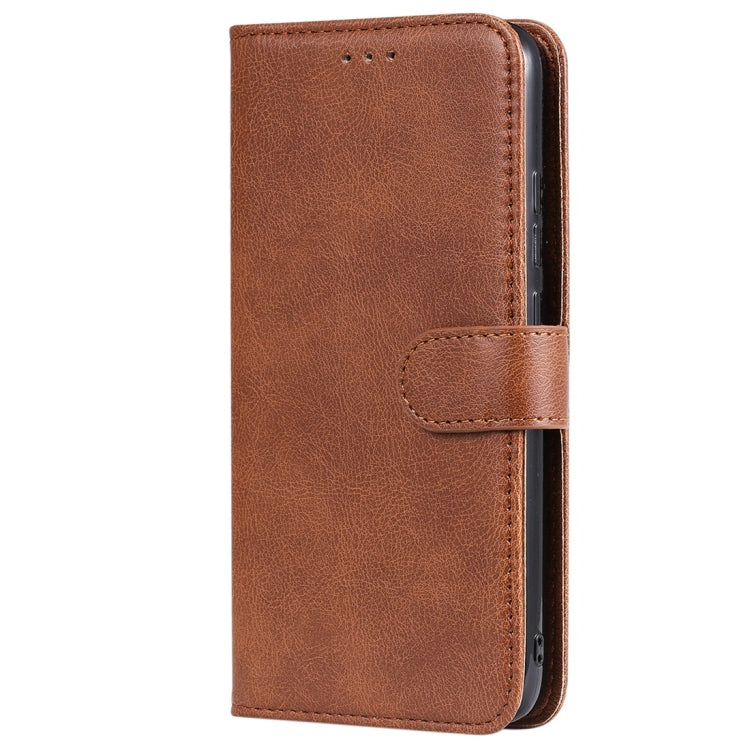 For Xiaomi Redmi 7 Solid Color Horizontal Flip Protective Case with Holder & Card Slots & Wallet & Photo Frame & Lanyard