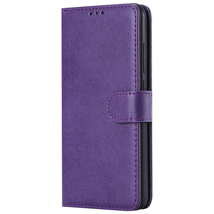 For Xiaomi Redmi Note 6 Pro Solid Color Horizontal Flip Protective Case with Holder & Card Slots & Wallet & Photo Frame & Lanyard