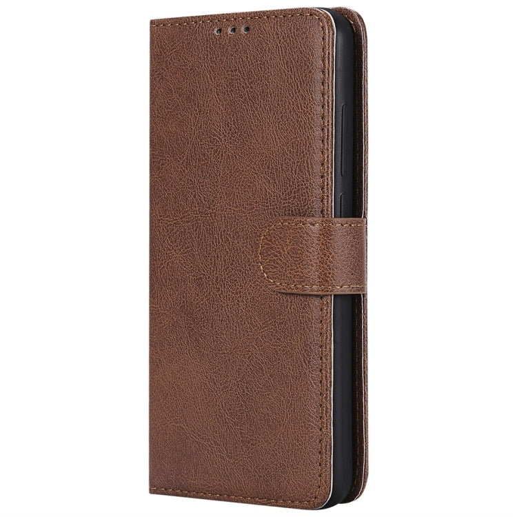 For Xiaomi Redmi Note 6 Pro Solid Color Horizontal Flip Protective Case with Holder & Card Slots & Wallet & Photo Frame & Lanyard