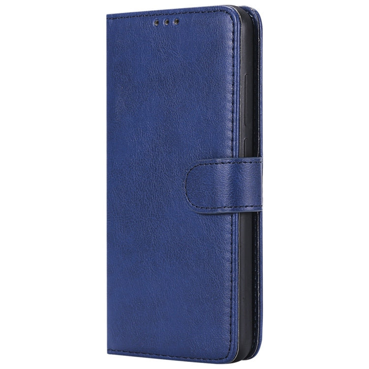 For Xiaomi Redmi Note 6 Pro Solid Color Horizontal Flip Protective Case with Holder & Card Slots & Wallet & Photo Frame & Lanyard