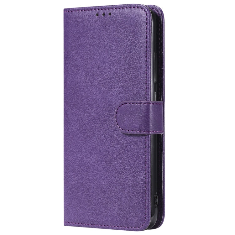 For Xiaomi Redmi Note 7 Solid Color Horizontal Flip Protective Case with Holder & Card Slots & Wallet & Photo Frame & Lanyard