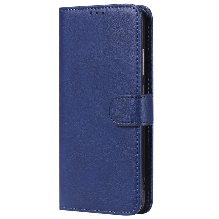 For Xiaomi Redmi Note 7 Solid Color Horizontal Flip Protective Case with Holder & Card Slots & Wallet & Photo Frame & Lanyard