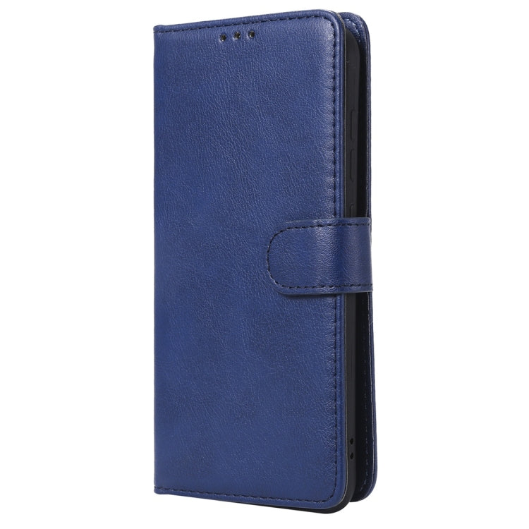 For Xiaomi Pocophone F1 Solid Color Horizontal Flip Protective Case with Holder & Card Slots & Wallet & Photo Frame & Lanyard