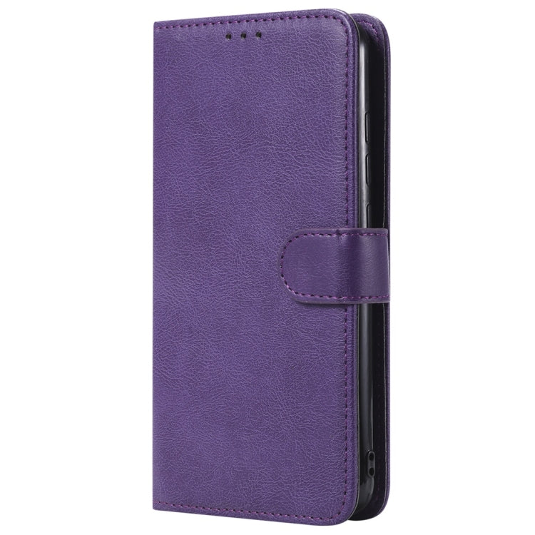 For Xiaomi Mi 8 Lite Solid Color Horizontal Flip Protective Case with Holder & Card Slots & Wallet & Photo Frame & Lanyard