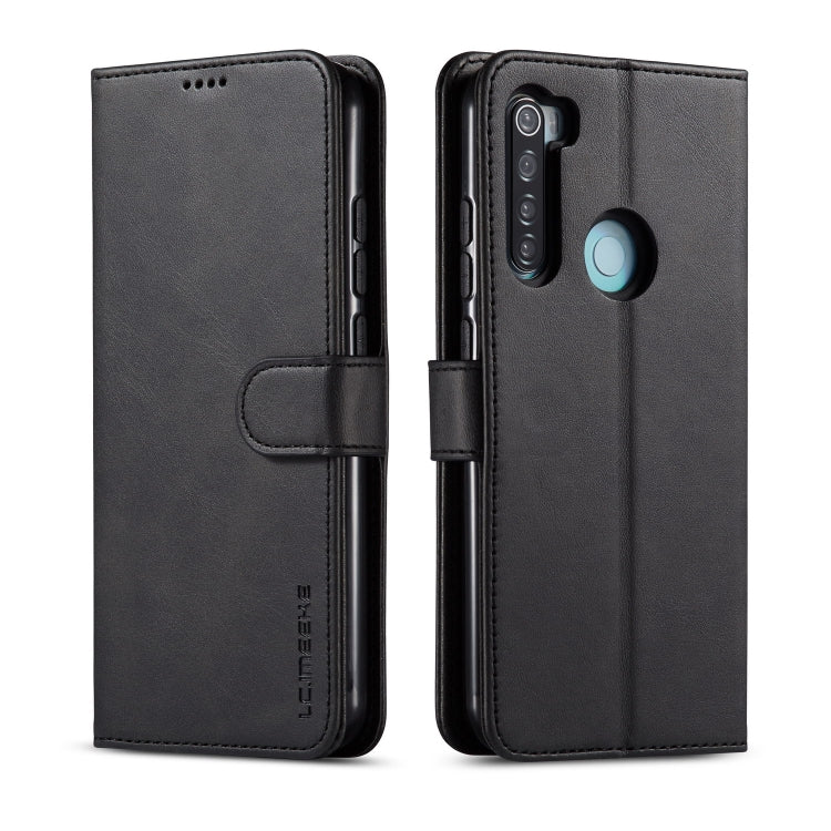 For Xiaomi Redmi Note 8T LC.IMEEKE Calf Texture Horizontal Flip Leather Case, with Holder & Card Slots & Wallet
