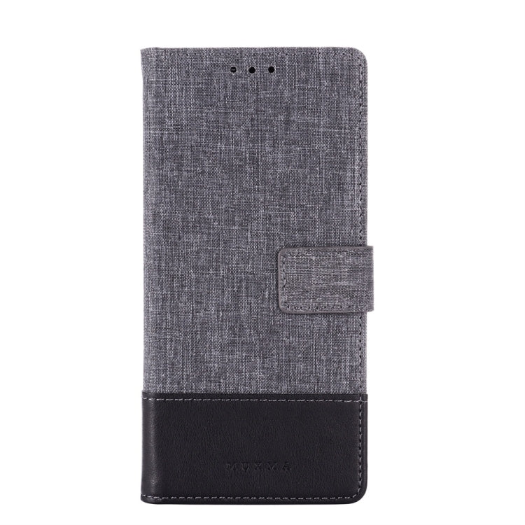 For OPPO Realme 5 MUMXA MX102 Horizontal Flip Canvas Stitching Leather Case with Holder & Card Slots & Wallet
