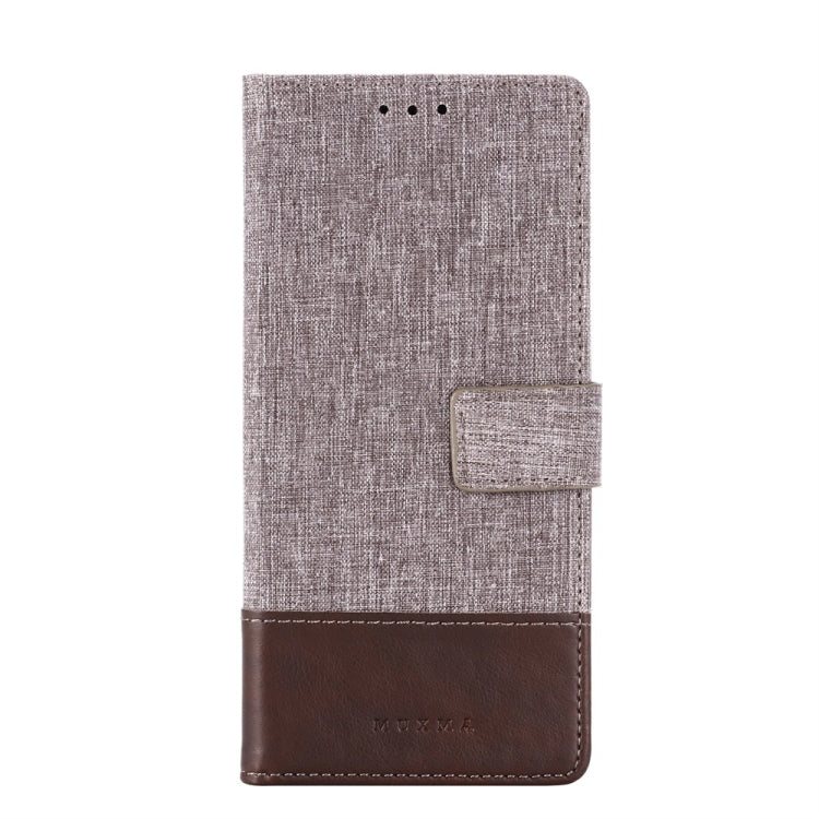 For OPPO Realme 5 MUMXA MX102 Horizontal Flip Canvas Stitching Leather Case with Holder & Card Slots & Wallet