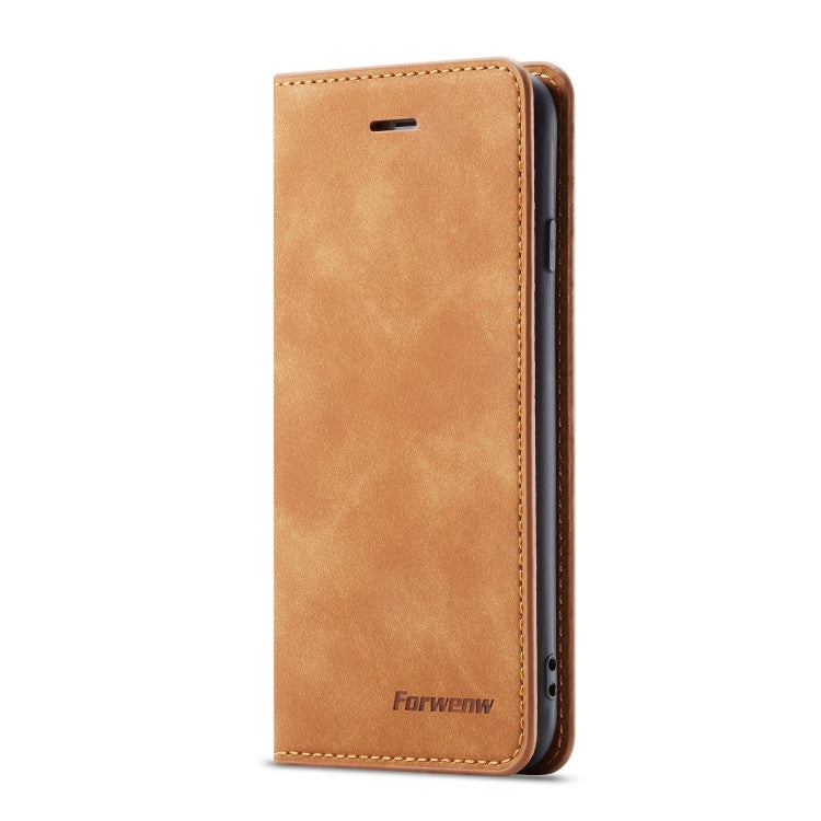 For iPhone 6s Plus / 6 Plus Forwenw Dream Series Oil Edge Strong Magnetism Horizontal Flip Leather Case with Holder & Card Slots & Wallet & Photo Frame