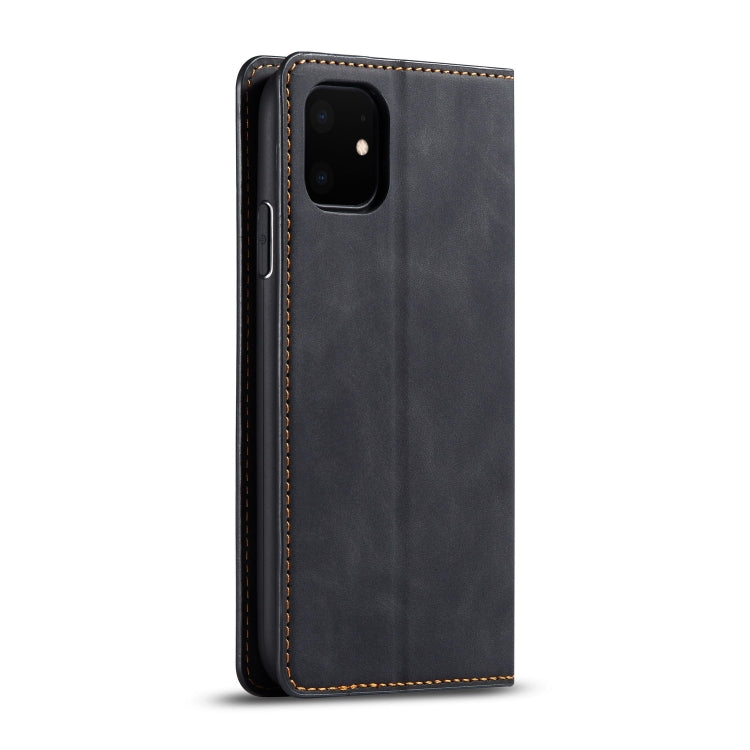 For iPhone 11 Forwenw Dream Series Oil Edge Strong Magnetism Horizontal Flip Leather Case with Holder & Card Slots & Wallet & Photo Frame