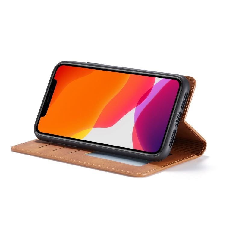 For iPhone 11 Forwenw Dream Series Oil Edge Strong Magnetism Horizontal Flip Leather Case with Holder & Card Slots & Wallet & Photo Frame