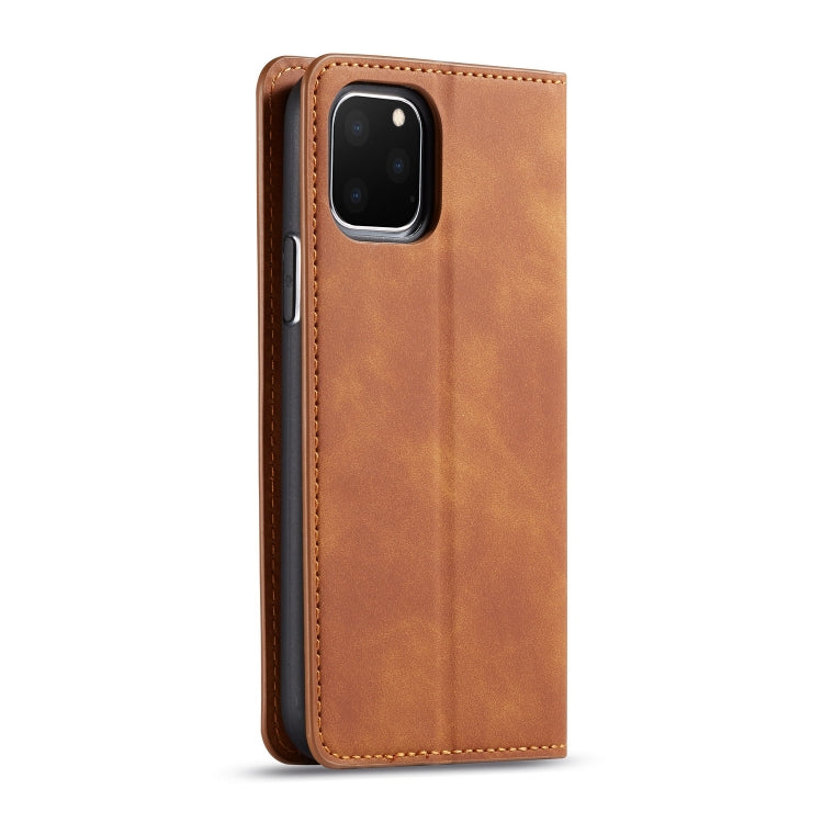 For iPhone 11 Pro Forwenw Dream Series Oil Edge Strong Magnetism Horizontal Flip Leather Case with Holder & Card Slots & Wallet & Photo Frame