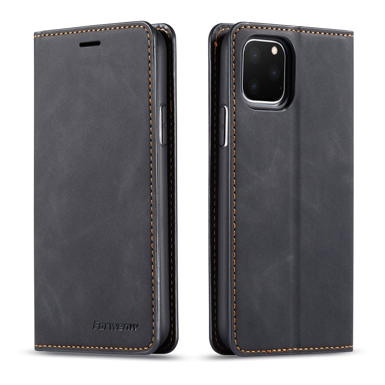 For iPhone 11 Pro Max Forwenw Dream Series Oil Edge Strong Magnetism Horizontal Flip Leather Case with Holder & Card Slots & Wallet & Photo Frame