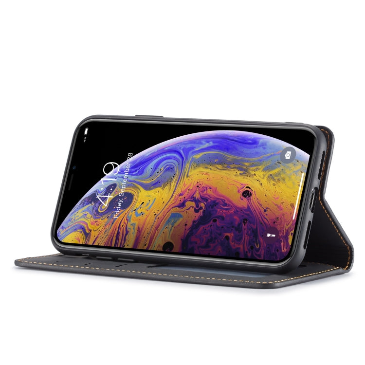 For iPhone XS Max Forwenw Dream Series Oil Edge Strong Magnetism Horizontal Flip Leather Case with Holder & Card Slots & Wallet & Photo Frame