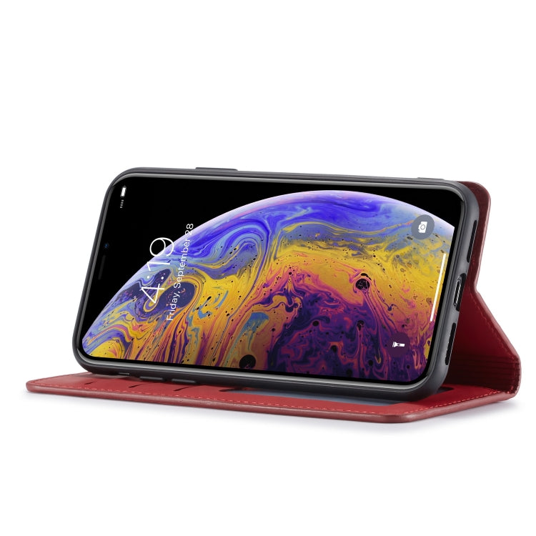 For iPhone XS Max Forwenw Dream Series Oil Edge Strong Magnetism Horizontal Flip Leather Case with Holder & Card Slots & Wallet & Photo Frame