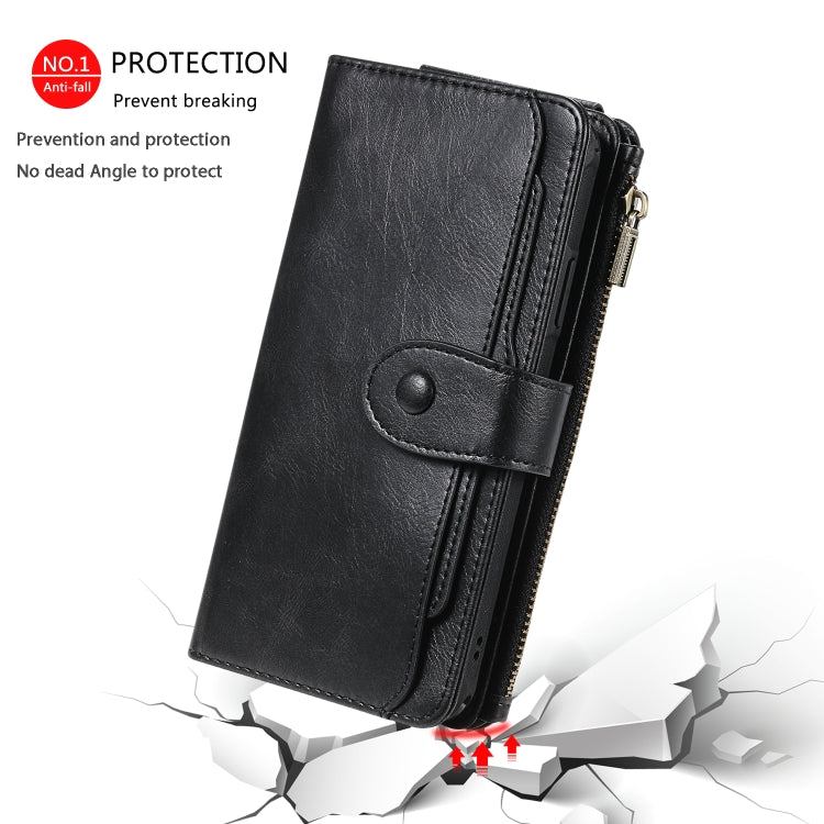 For iPhone 11 Pro Retro Multifunctional Horizontal Flip PU Leather Case with Card Slot & Holder & Wallet & Photo Frame