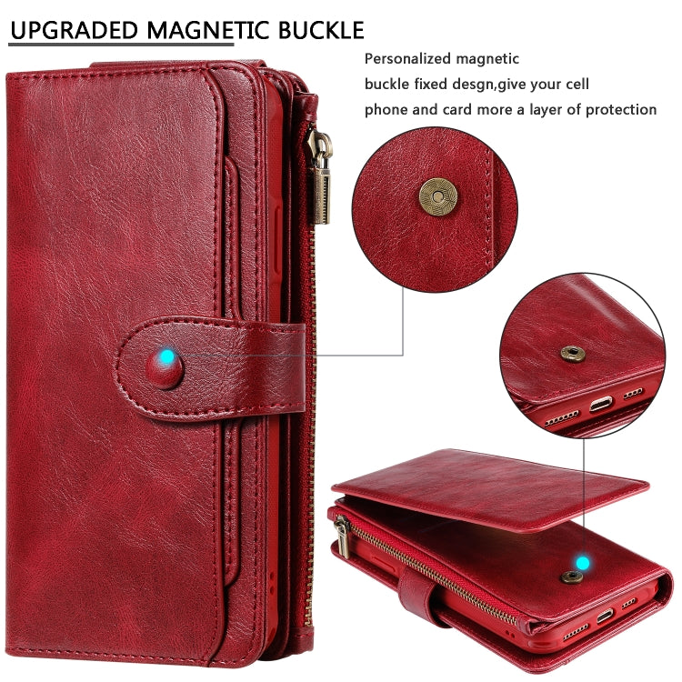 For iPhone 11 Pro Max Retro Multifunctional Horizontal Flip PU Leather Case with Card Slot & Holder & Wallet & Photo Frame