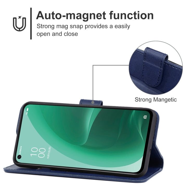 Leather Phone Case For OPPO A55s 5G / CPH2309