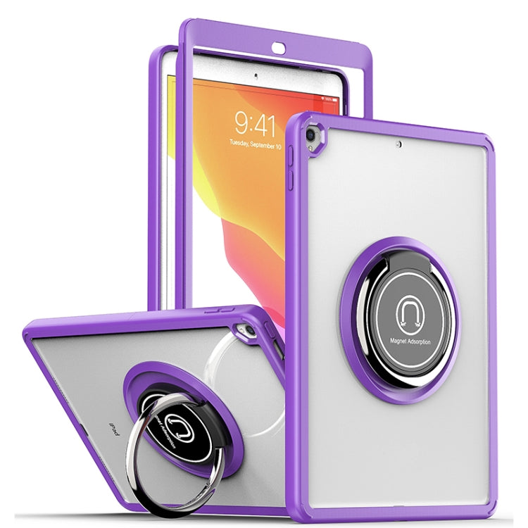 Shadow PC Tablet Case with Ring Holde For iPad 10.2 / 10.5 2019 / 2020