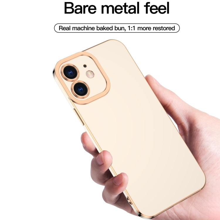 For iPhone 12 mini 6D Electroplated TPU Phone Case