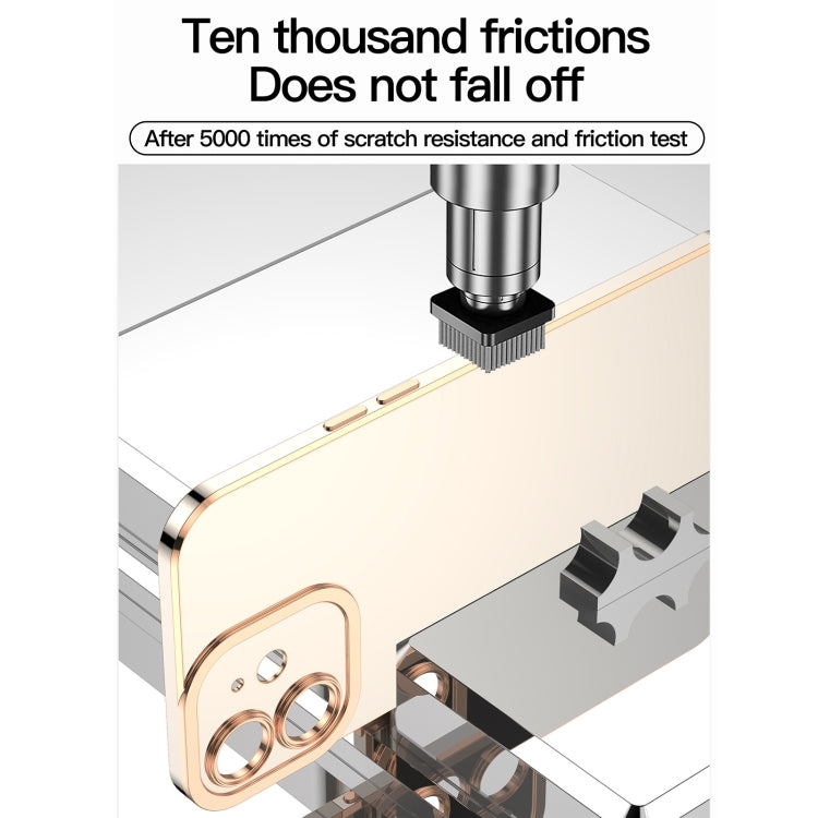 For iPhone 12 mini 6D Electroplated TPU Phone Case