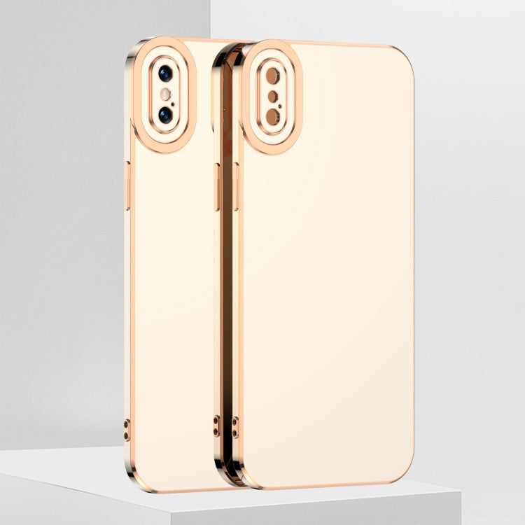 For iPhone X / XS 6D Electroplated TPU Phone Case