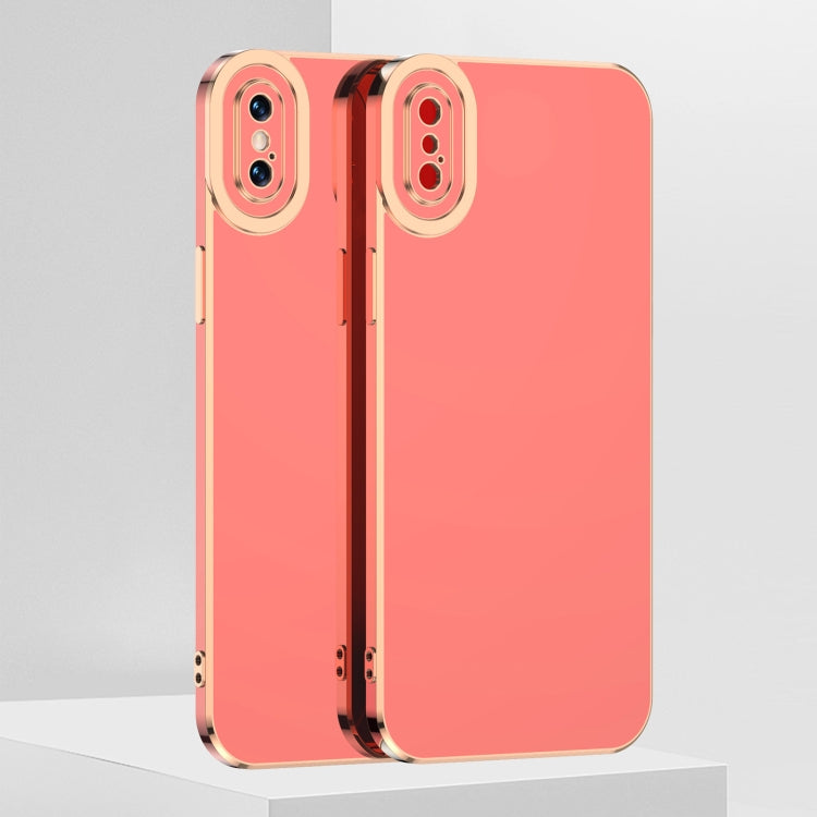 For iPhone X / XS 6D Electroplated TPU Phone Case