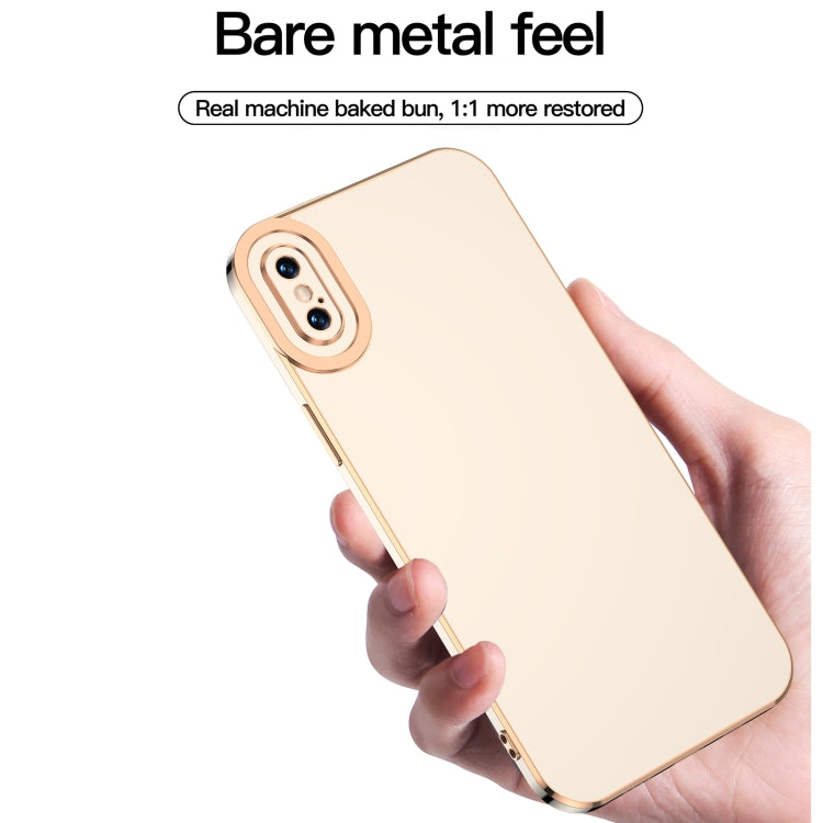 For iPhone X / XS 6D Electroplated TPU Phone Case