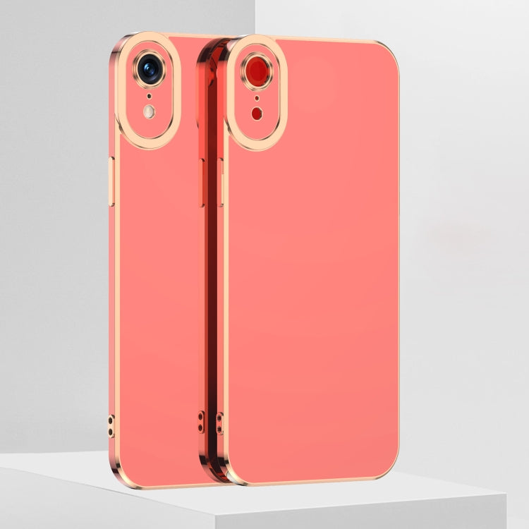 For iPhone XR 6D Electroplated TPU Phone Case