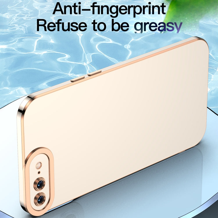6D Electroplated TPU Phone Case For iPhone 7 Plus / 8 Plus