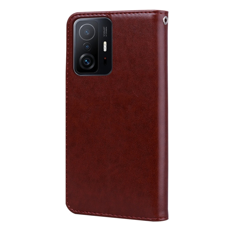For Xiaomi 11T Rose Embossed Leather Phone Case