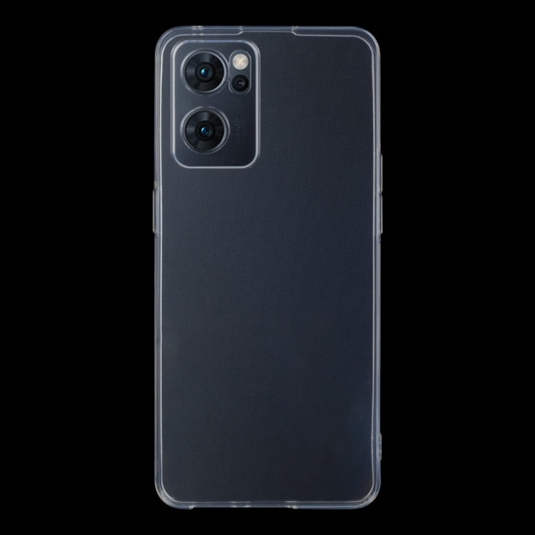 For OPPO Reno7 5G 0.75mm Ultra-thin Transparent TPU Soft Phone Case