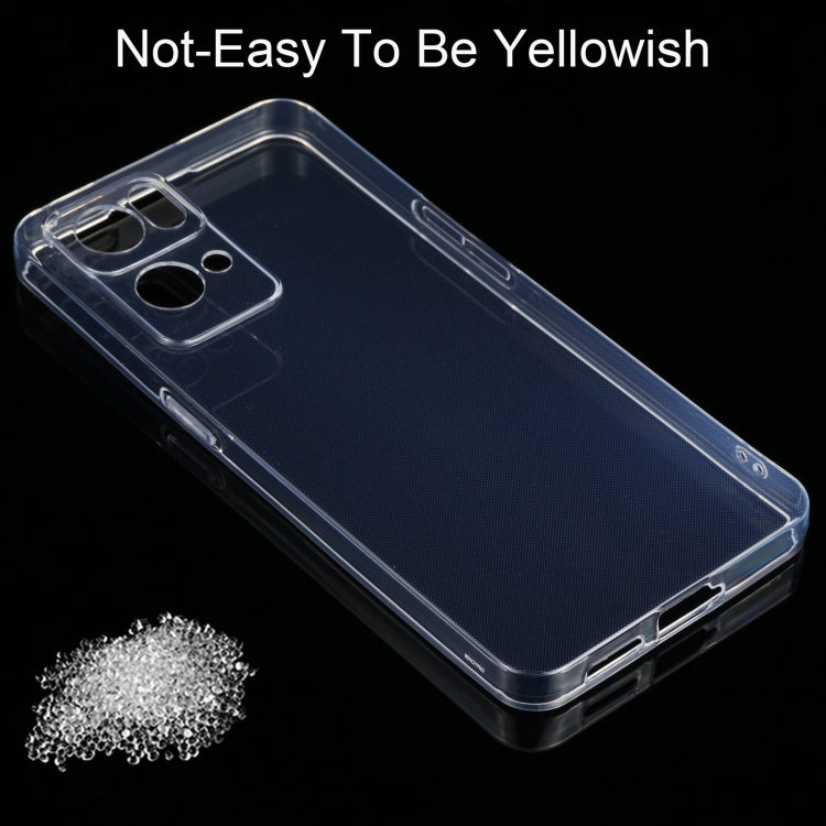 For OPPO Reno7 Pro 5G 0.75mm Ultra-thin Transparent TPU Soft Phone Case