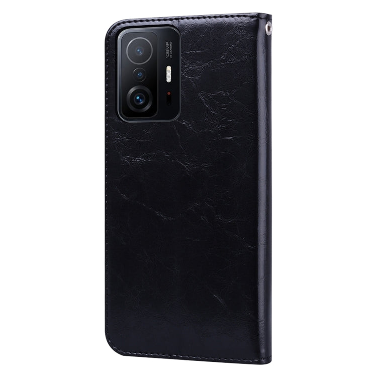 For Xiaomi Mi 11T Oil Wax Texture Leather Phone Case