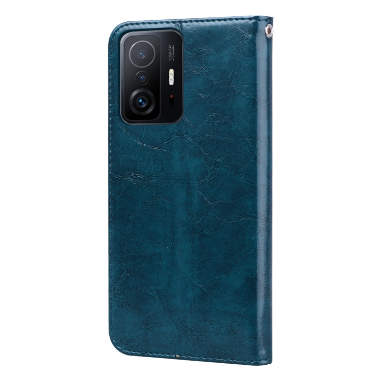 For Xiaomi Mi 11T Oil Wax Texture Leather Phone Case