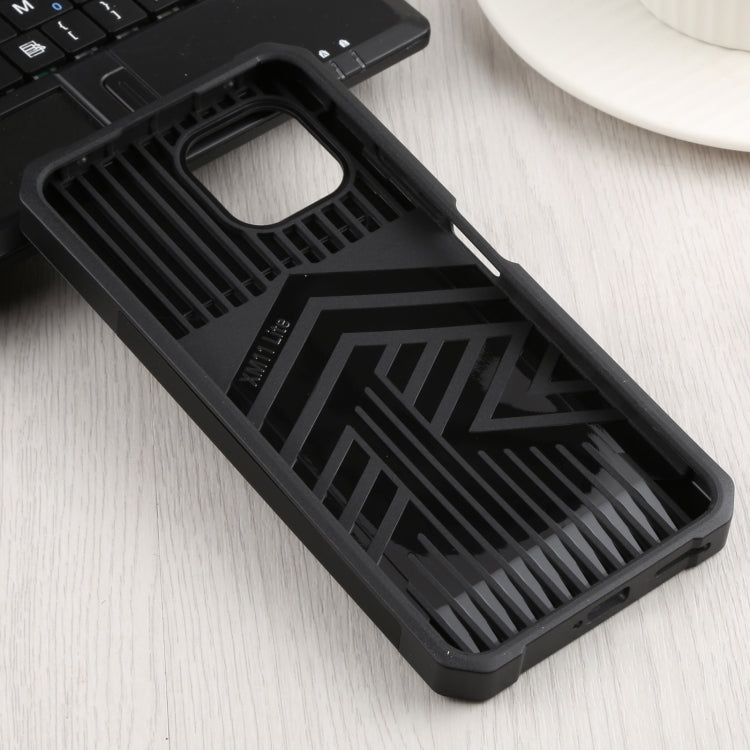 For Xiaomi Mi 11 Lite Sliding Camera Cover Design PC + TPU Shockproof Phone Case with Ring Holder & Card Slot