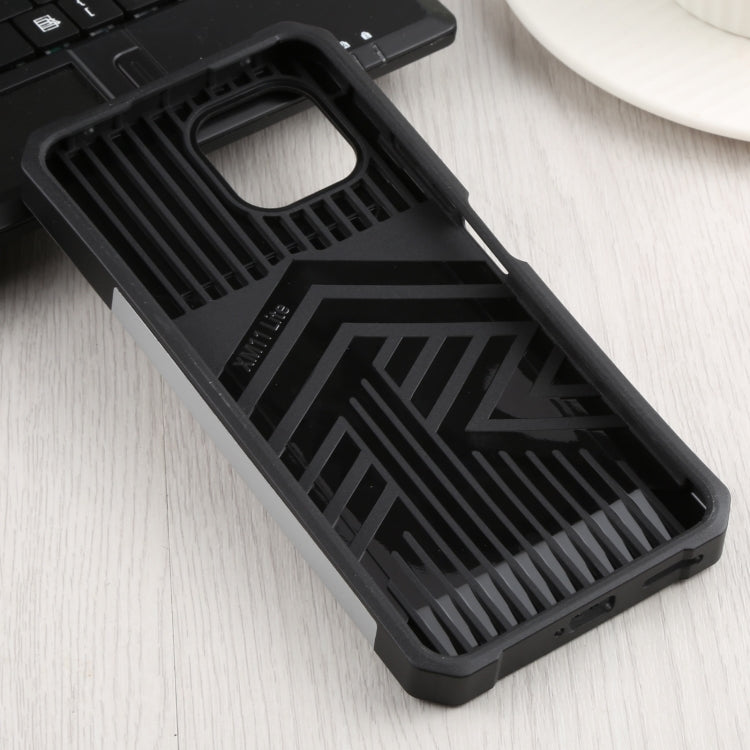 For Xiaomi Mi 11 Lite Sliding Camera Cover Design PC + TPU Shockproof Phone Case with Ring Holder & Card Slot