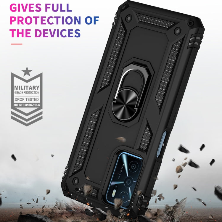 For OPPO A16 Shockproof TPU + PC Phone Case