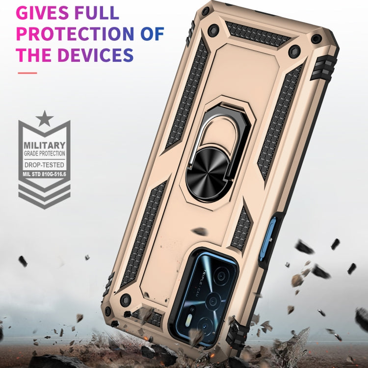 For OPPO A16 Shockproof TPU + PC Phone Case