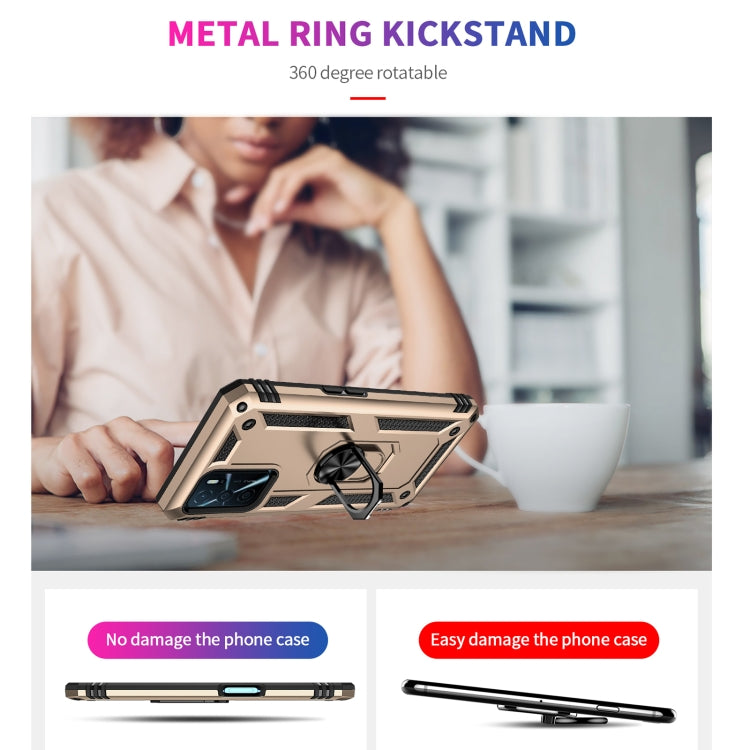 For OPPO A16 Shockproof TPU + PC Phone Case