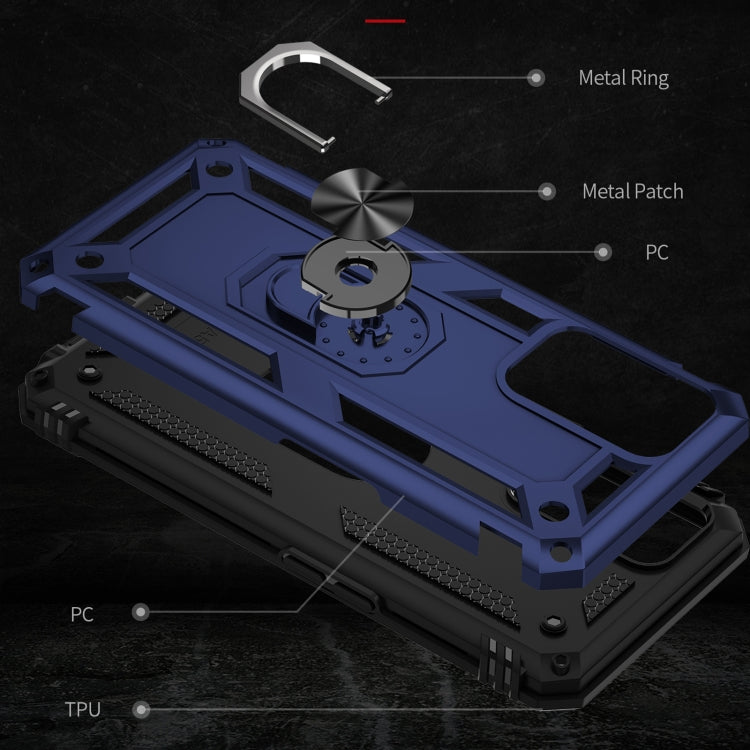 For OPPO A16 Shockproof TPU + PC Phone Case