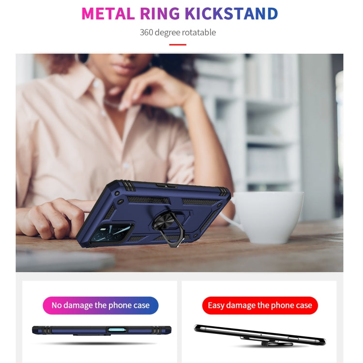 For OPPO A16 Shockproof TPU + PC Phone Case