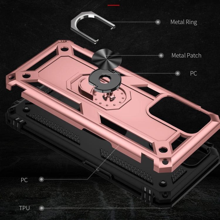 For OPPO A16 Shockproof TPU + PC Phone Case