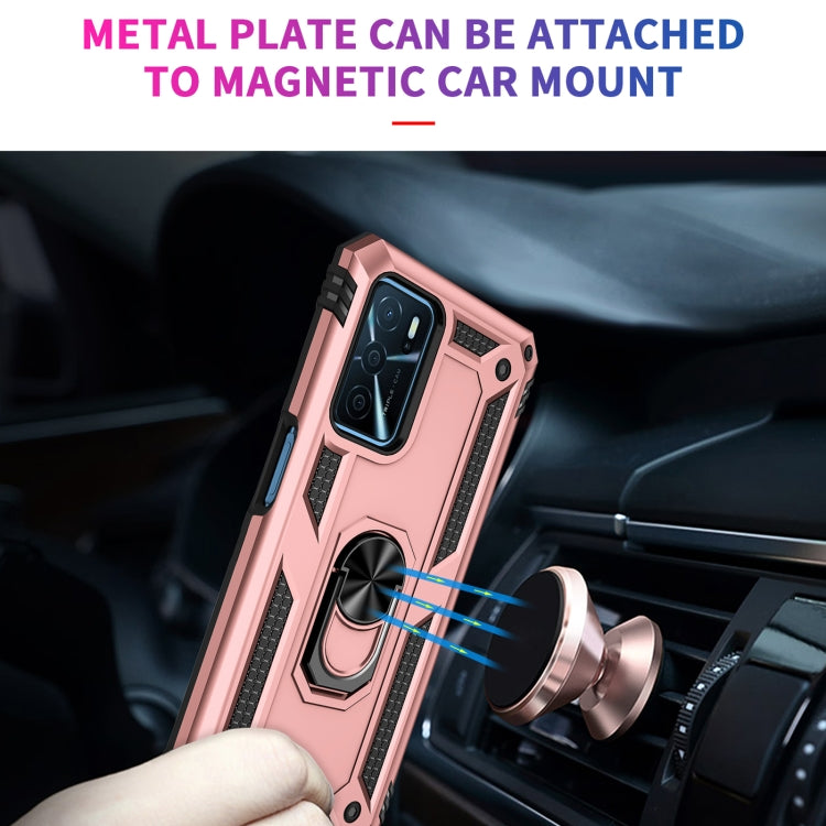For OPPO A16 Shockproof TPU + PC Phone Case