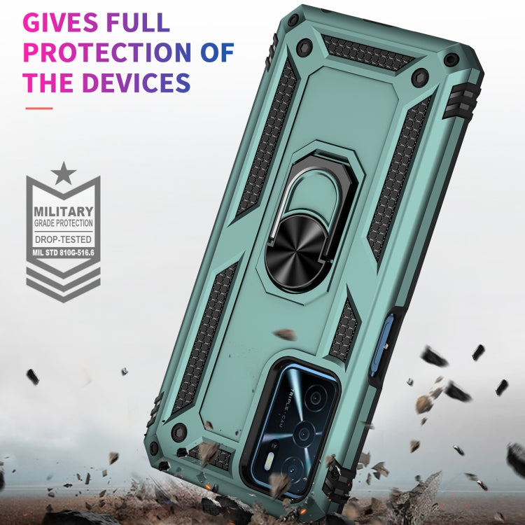 For OPPO A16 Shockproof TPU + PC Phone Case